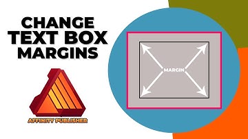 How to change text box margins in affinity publisher