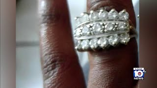 Grandmother loses beloved wedding ring in Pompano Beach