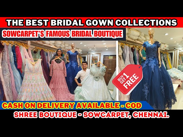 RD Fashion Christian Wedding gown | Bridal Wears in Raipur | Shaadi Baraati