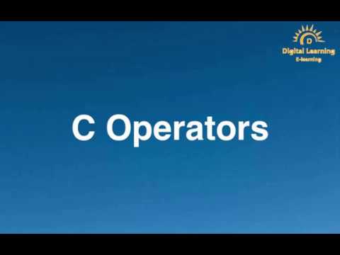 9 C Operators  | Online Training Download app from below link