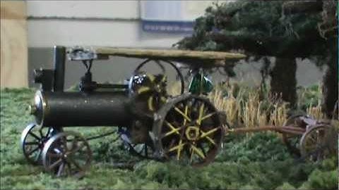 Scratchbuilt Model Train, Steam Traction Engines