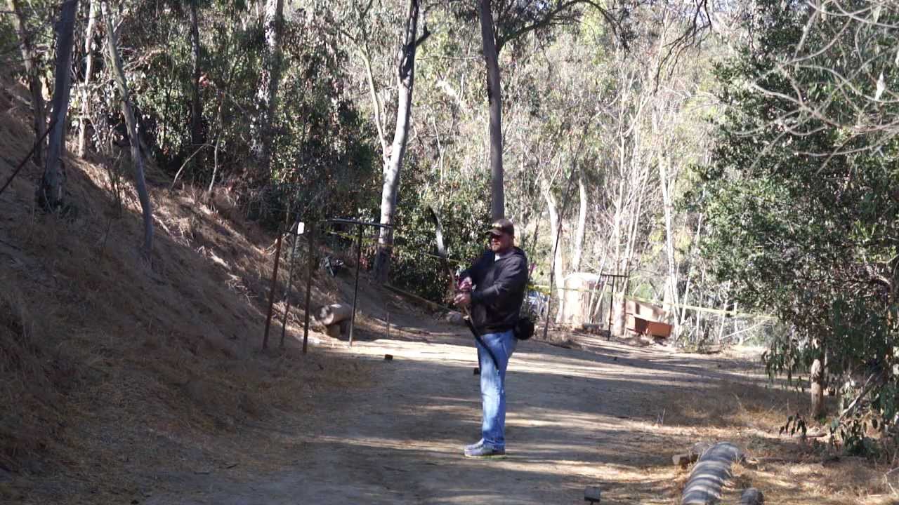 Third Day Shooting my new Recurve Balboa Park Archery Range 1015