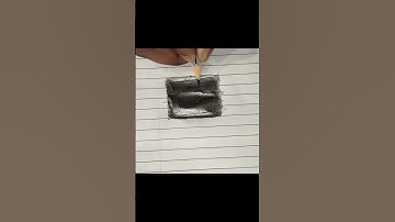 Day 26 of drawing on paper until it reflects like a mirror #diy #diyfun #asmr #diycrafts #sketching