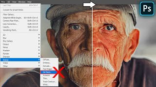 Soft Oil Painting Action without using a Oil Paint Filter in Photoshop also action free download screenshot 5