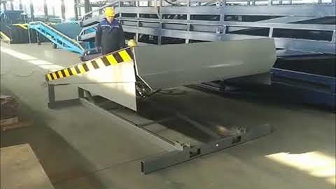 Warehouse Factory fixed stationary dock leveler 6ton 8ton 10t 12t15t