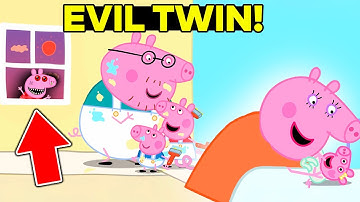 12 TIMES the EVIL TWIN Showed Up and YOU Didn’t Notice! (Peppa Pig)