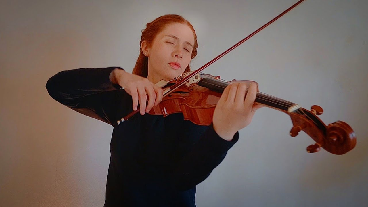Hoffmeister Viola Concerto 2nd movement  — Mercedes Graz Violist YouTube video