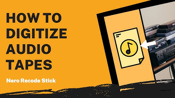 How to Digitize Audio Tapes | Nero Recode Stick Tutorial
