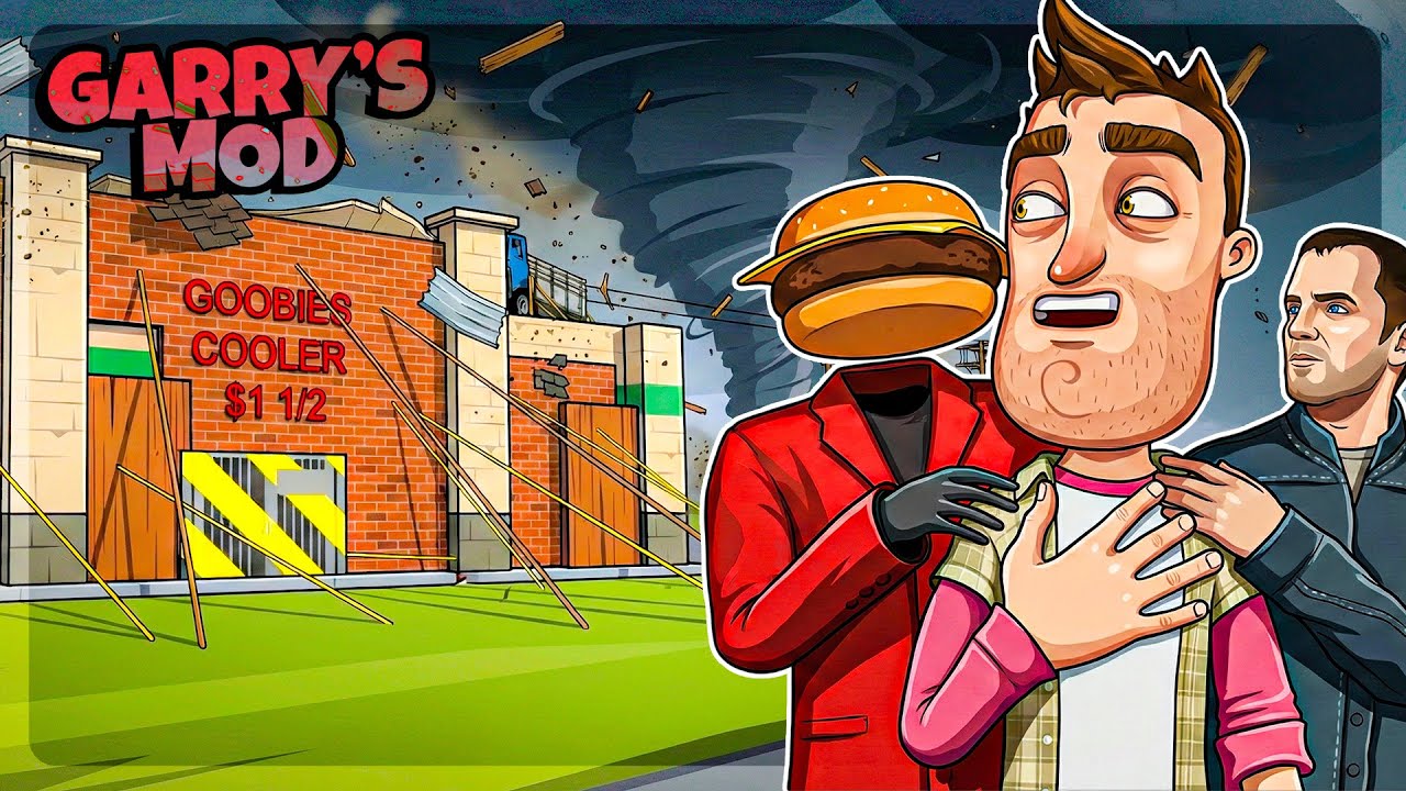 We Built The Worlds STRONGEST Tornado Survival Base in Garry's Mod!