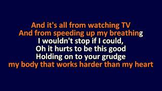 Brand New - Okay I Believe You, But My Tommy Gun Don't - Karaoke Instrumental Lyrics - ObsKure