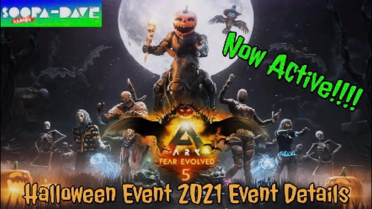 Ark Fear Evolved 5 Halloween Event 2021 PS5 PS4