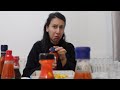 testing and trying HOT CHILLI SAUCES!!! OMG! food challenge