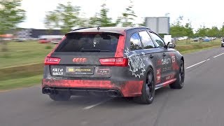 770HP Audi RS6 Avant C7 | Full Akra Exhaust | Crackle Map Tuning by DTMobility