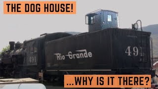 Why is there a HOUSE on the TENDER?  D&RGW K37 491