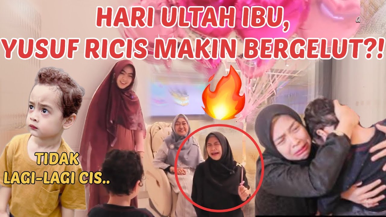SURPRISE ULTAH IBU🔥 GALFOK RICIS SAMA YUSUF PERANG LAGI⁉️