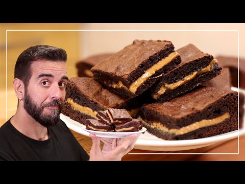 Video: Brownie Con Relleno De Crema