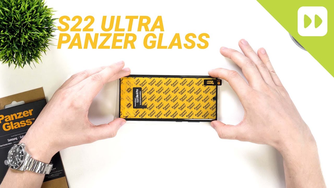 Samsung Galaxy S22 Ultra Panzer Glass screen protector 