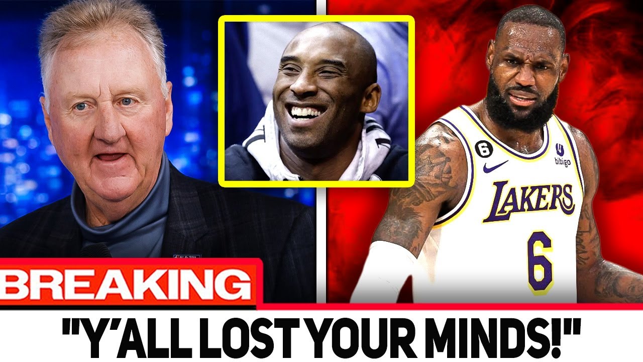 Ларри Берд в просочившемся в сеть видеоролике резко критикует сравнение Леброна и Коби!