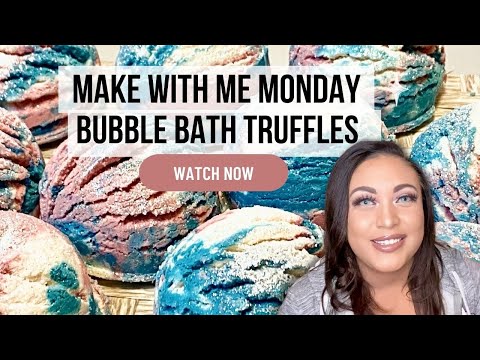 Make a Splash with Foaming Mermaid Bath Truffles! 