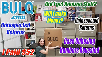 Bulq.com Case Unboxing - Numbers and Items Revealed - Will I make Money? - Paid $52.00 - Uninspected