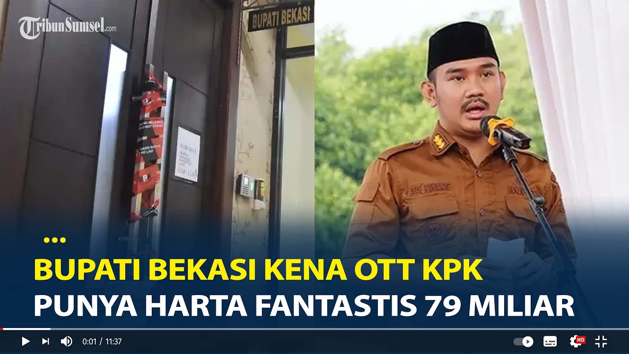 Sosok Ade Kuswara Kunang, Bupati Bekasi Kena OTT KPK Punya Harta Fantastis 79 Miliar