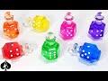 Potion Bottle Custom Dice from Epoxy Resin - A 3D Design &amp; Print Project