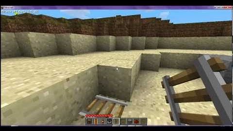 Minecraft Powered Rail and Detector Rail Tutorial part 1