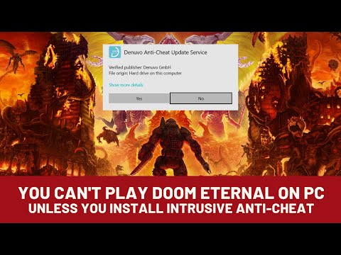 Doom Eternal now requires denuvo driver installation in order to