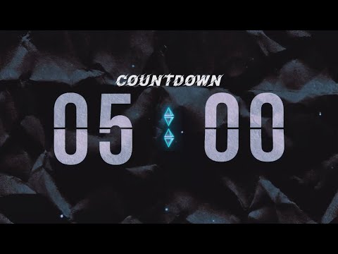 Timer 5 minutes | Timer 300 seconds | COUNTDOWN TIMER