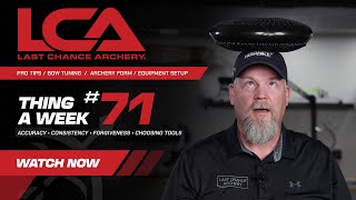 Increasing Archer Stability Through Balance Thing A Week