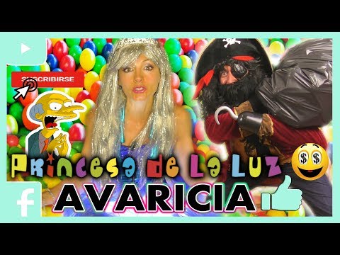 LA AVARICIA explicada para niños. | La avaricia rompe el saco