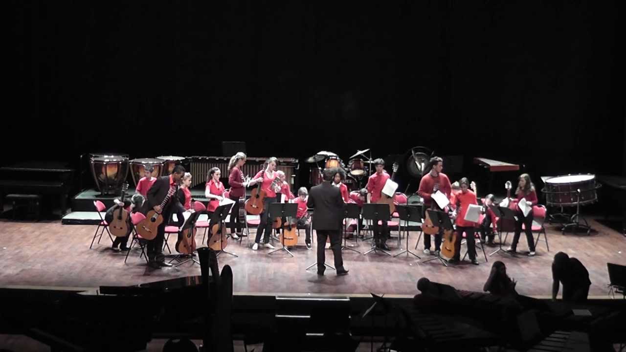 CNRR Nice, Ensemble de guitares, Asturiaz, Isaac Albeniz