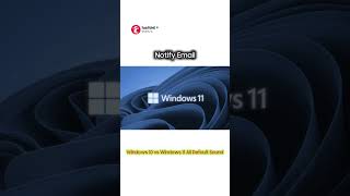 Windows 10 vs Windows 11 All Default Sound #windows #sound #ringtone #notification #alert #insert