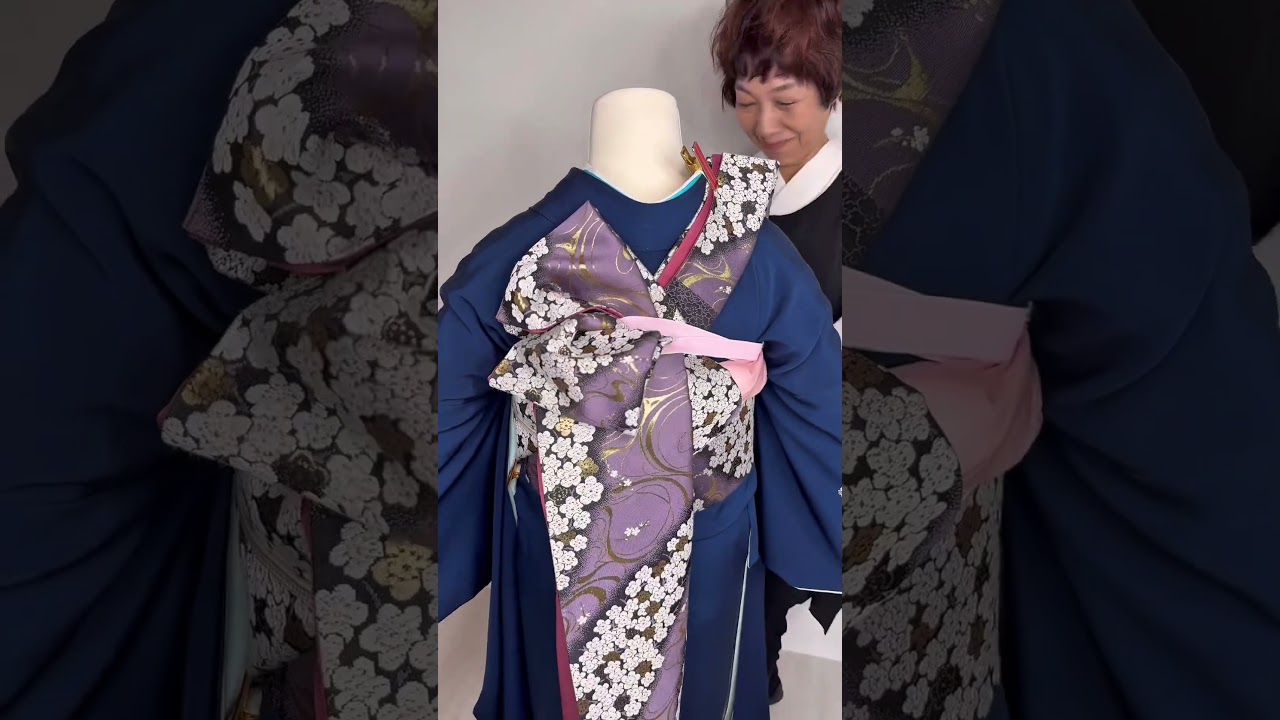 振袖帯結び2026 #成人式 #帯結び #kimono #振袖帯結び #着物