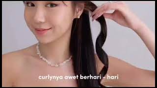 Lusterlux Automatic Curler, Auto Shut-Off Catokan Curly Otomatis