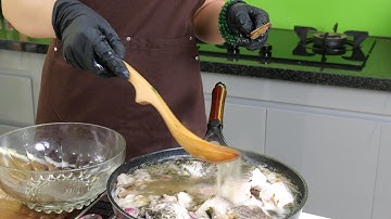 Cách nấu lẩu cháo cá lóc thơm ngon đậm đà - Super delicious snakehead fish porridge hotpot