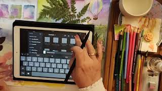 04 Make a Writing Set with Envelope in Procreate - Export & Save