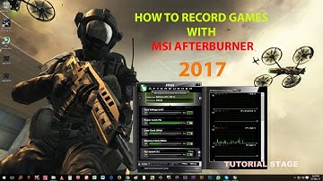 How to PC Gameplay Record with MSI Afterburner 2017