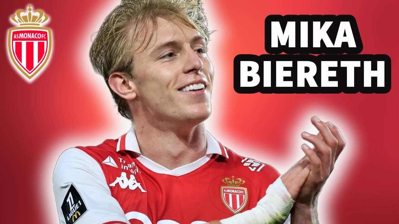 MIKA BIERETH - Highlights, Goals & Skills - Monaco's Rising Young Striker!