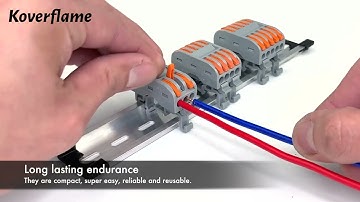 Koverflame PCT 224D,PCT 223D,PCT 225D Push In Connectors