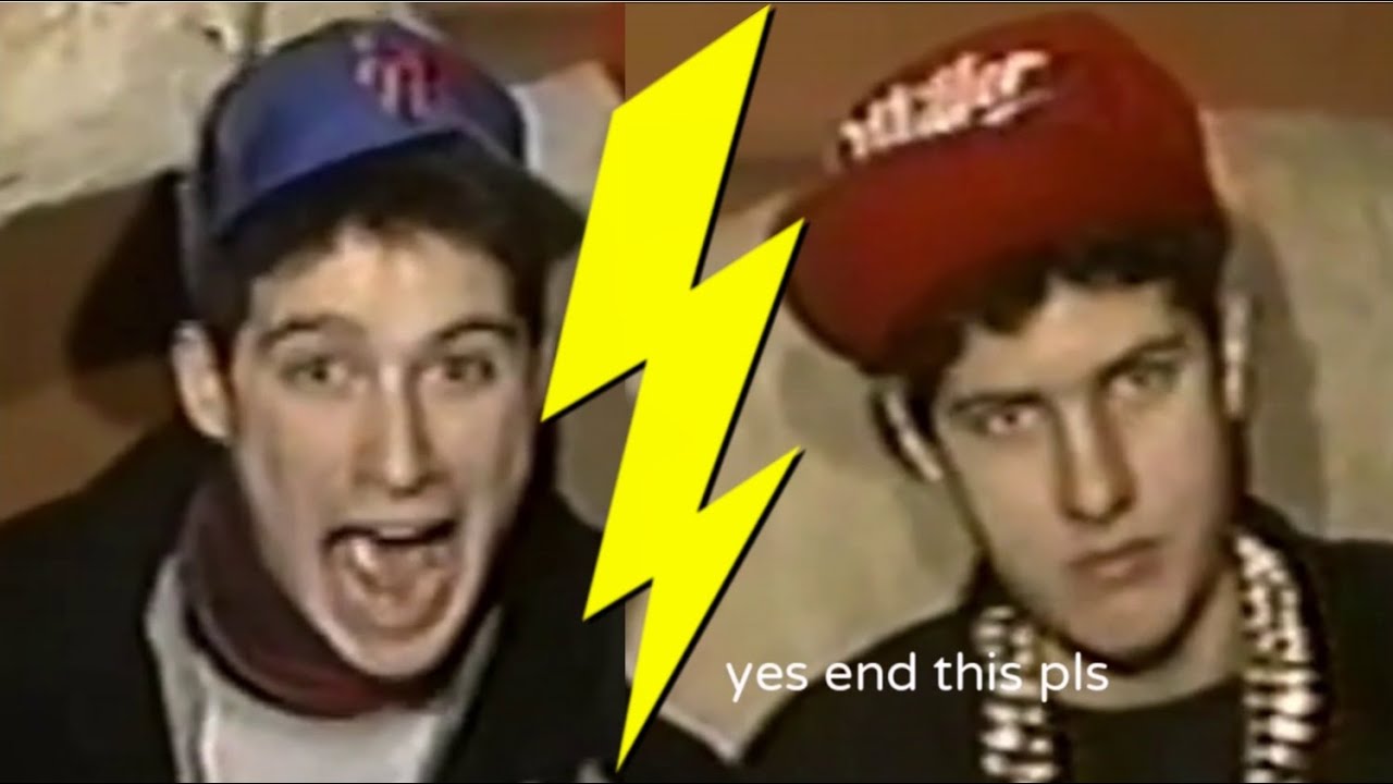 Ad Rock and Mike D being a salty couple for 6 minutes