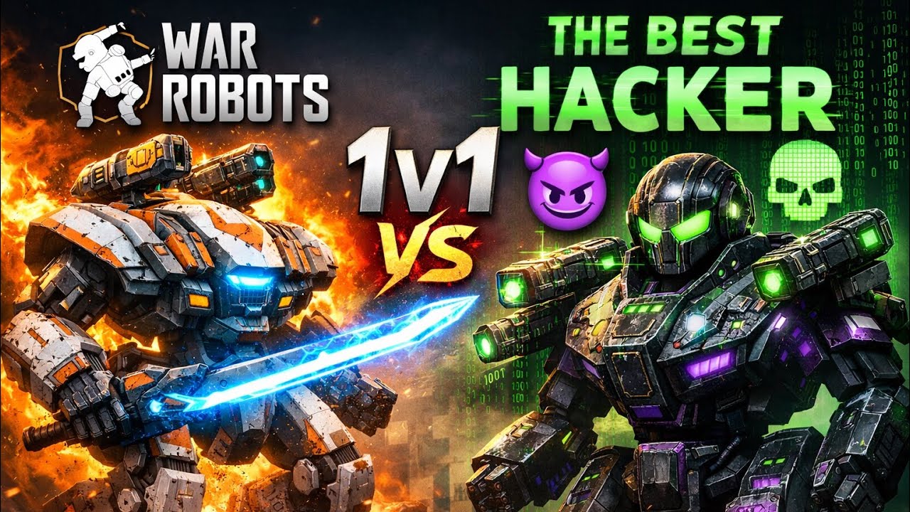 War Robots | 1v1 vs The Best Hacker? 🔥☠️