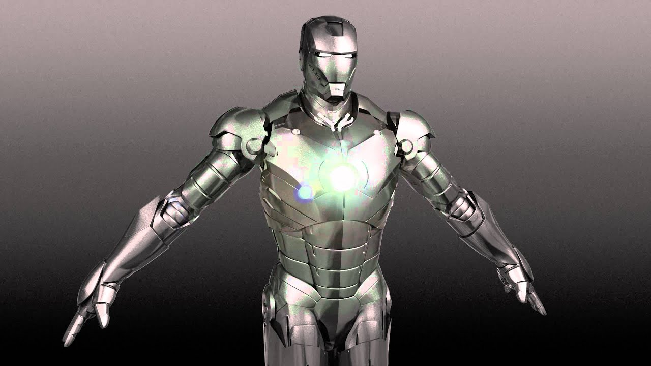  Iron  Man Mark III 3D  Model  YouTube