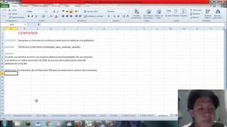 78. Funcion Excel curtosis,Kesimo mayor y menor, confianza