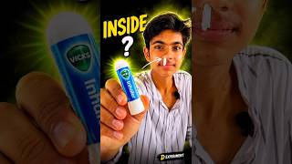 Vicks Inhaler Open! 😱 #shorts | D experiment