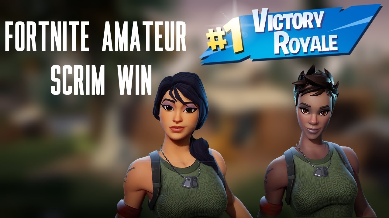 Fortnite Amateur Duo Scrim Win Youtube