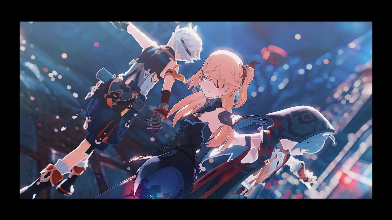 【Genshin Impact MMD／4K／60FPS】Fischl & Razor & Bennett【CH4NGE】 - YouTube