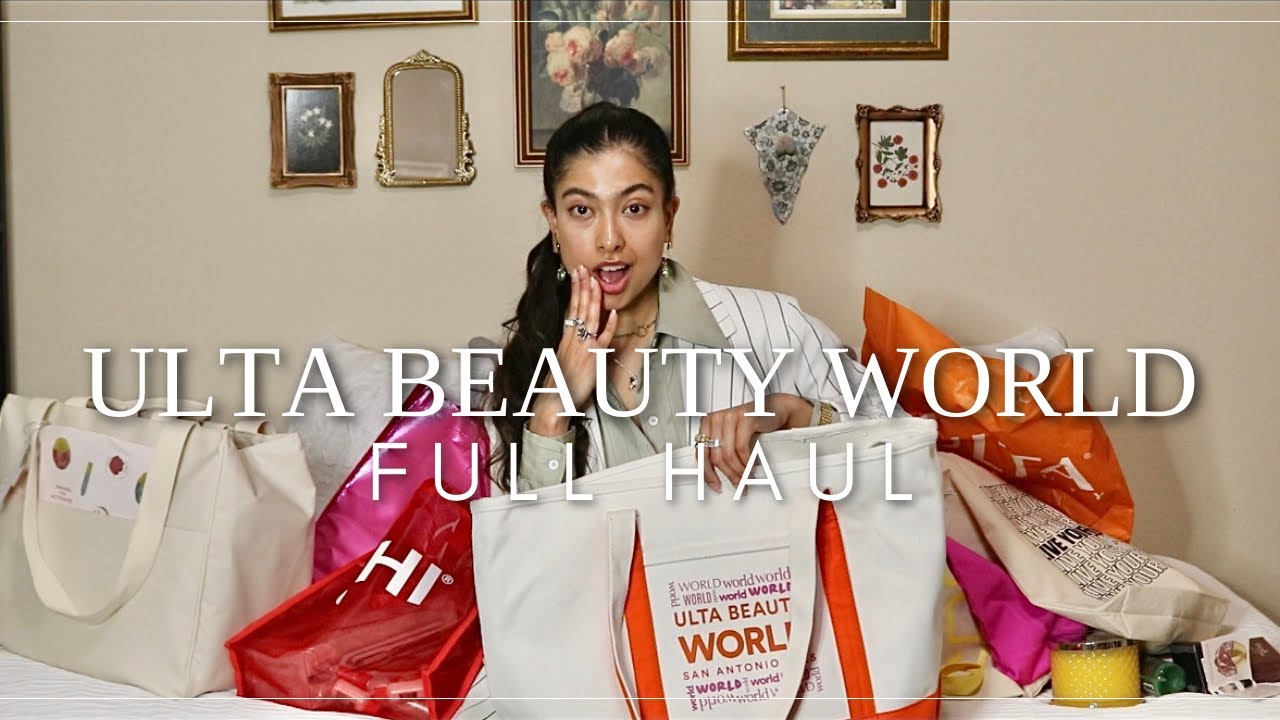 ULTA BEAUTY WORLD 2025 HAUL- EVERY SINGLE ITEM I GOT