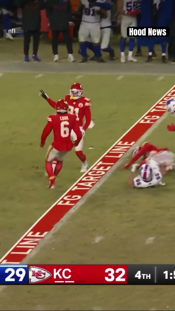 Chiefs get the stop ✋? #hoodnews #chiefs #buffalobills #joshallen #nfl #viralvideo #sports #how #us