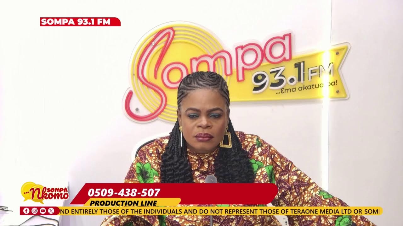 SOMPA NKOMO LIVE ON SOMPA TV/FM WITH OHENENI ADAZOA II 4/09/25